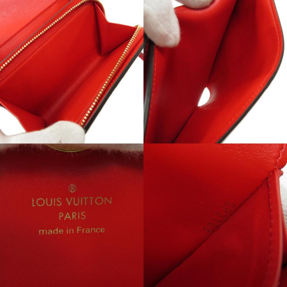 Louis Vuitton Portefeuille Wallet Flore Coquelicot RedBifold - Picture 6 of 8